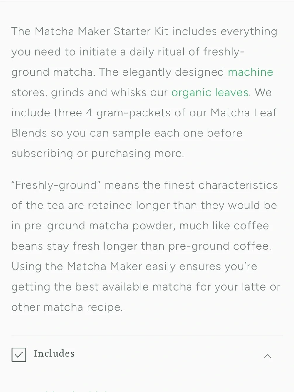 Cuzen white matcha